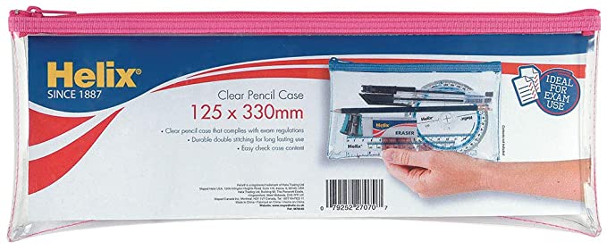 Pencil Case Helix PVC 330x125mm M78
